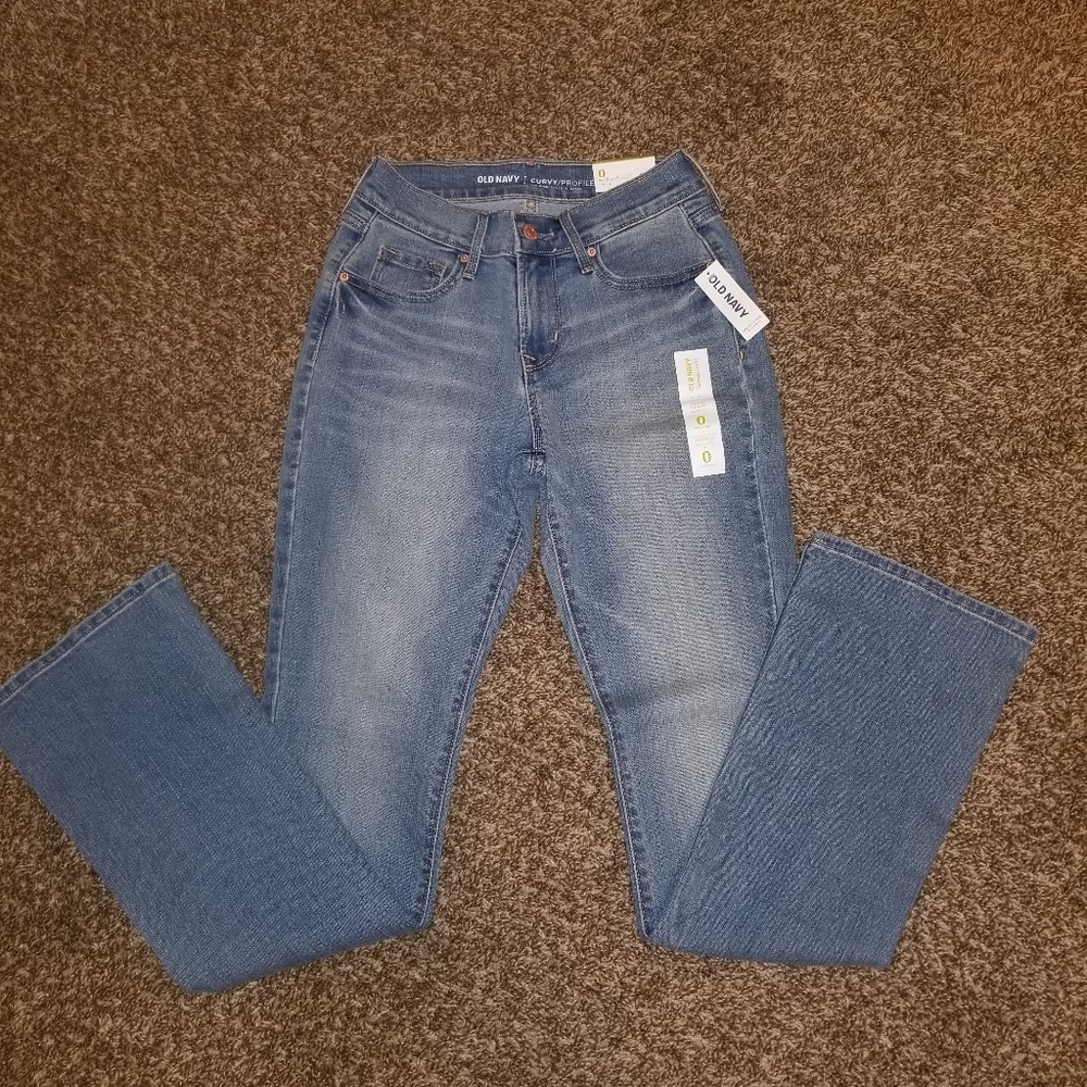 Old Navy Curvy mid-rise size 0 new with tags
